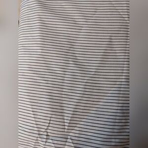 New Striped Black and White Fabric, Material, S1-H